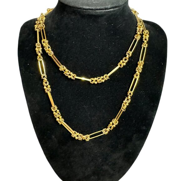 Givenchy Jewelry - SOLD! GIVENCHY G Link Long Necklace